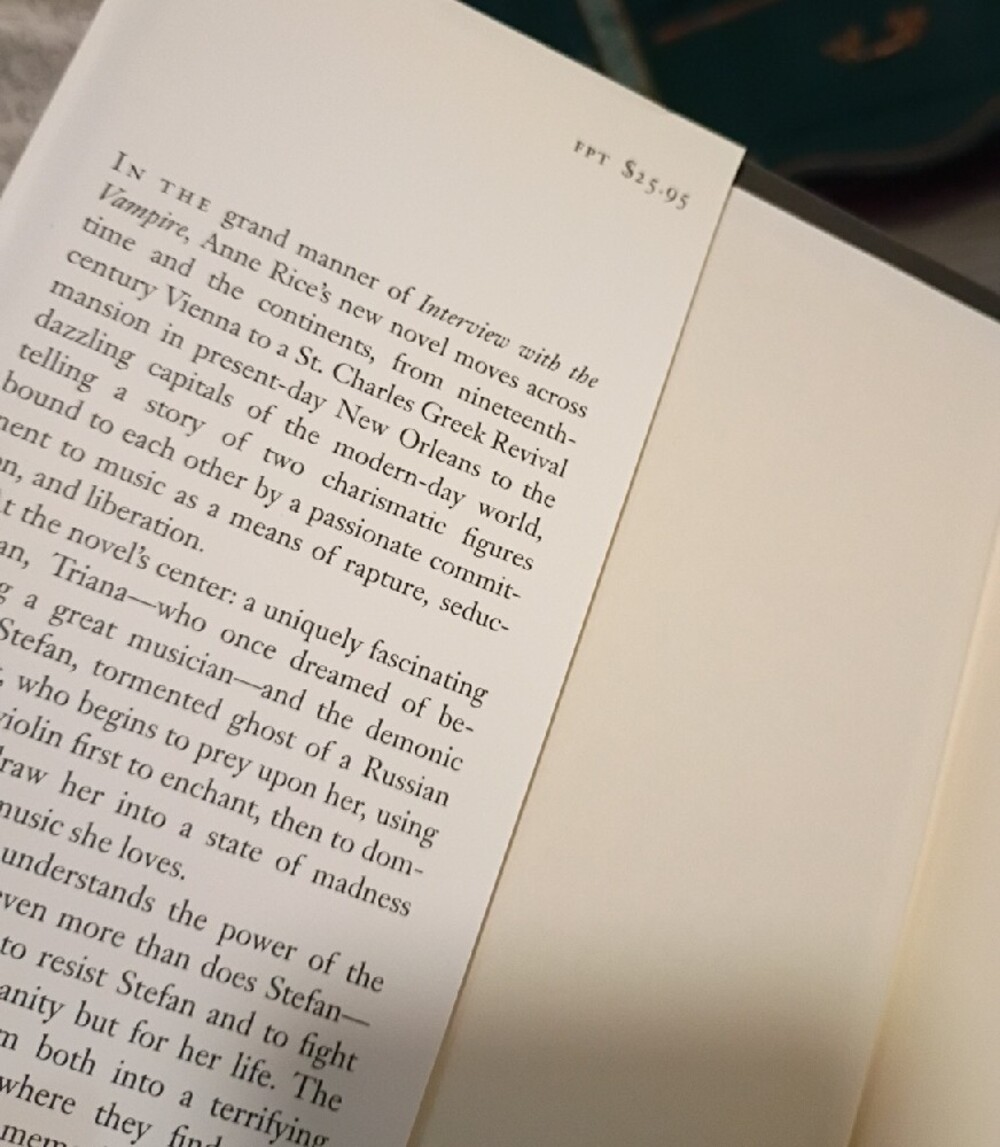 - Violin - Anne Rice 1st Edition - Picture 6 of 8